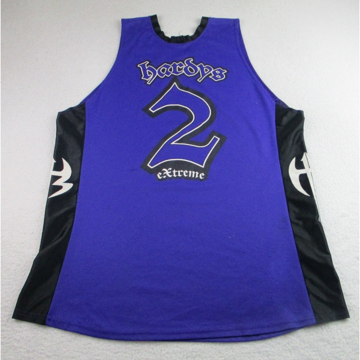 Vtg Wwe 2004 Jeff Hardy Boyz Jersey Mens 3xl Team Xtreme Basketball Logo